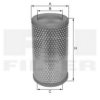 FIL FILTER HPU 4332 Air Filter